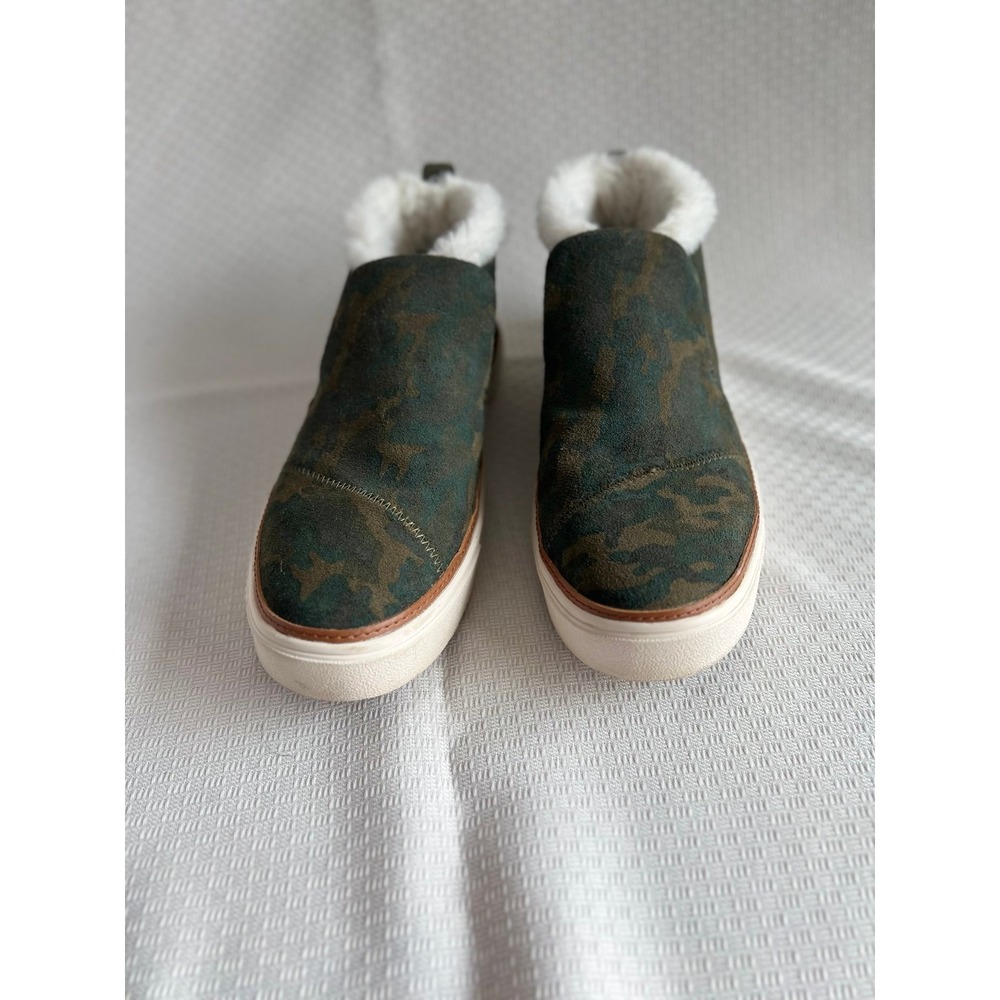 TOMS Deep Forest Camo Paxton Sneaker Size 9